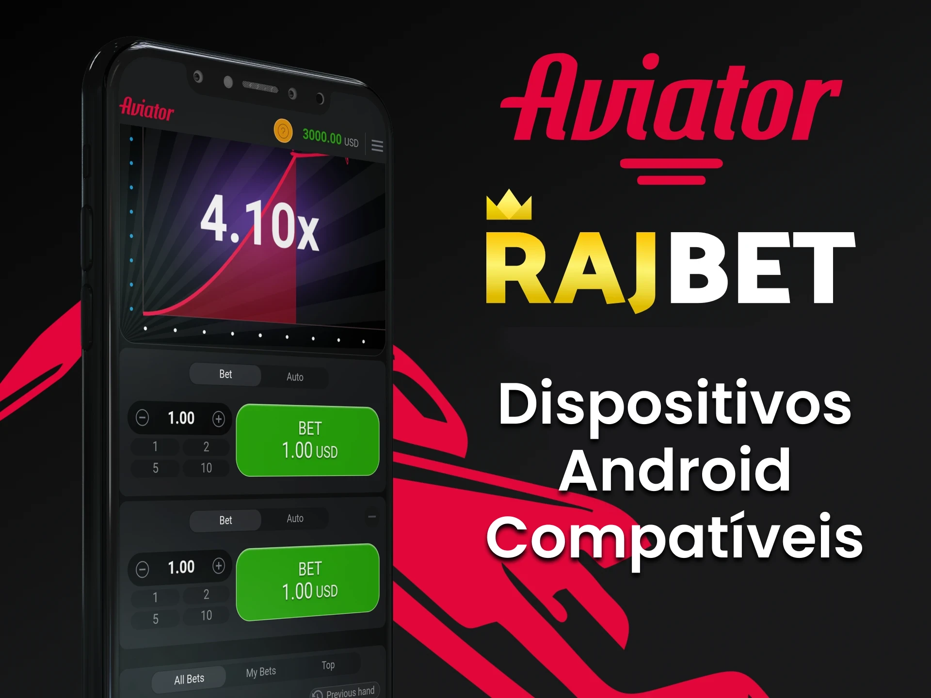 Escolha o aplicativo Rajbet para o seu dispositivo Android.