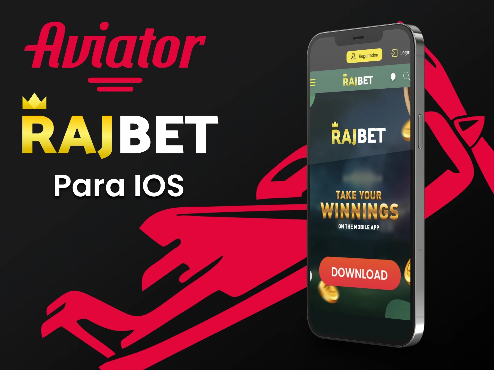 Baixe o aplicativo Rajbet para iOS para Aviator.