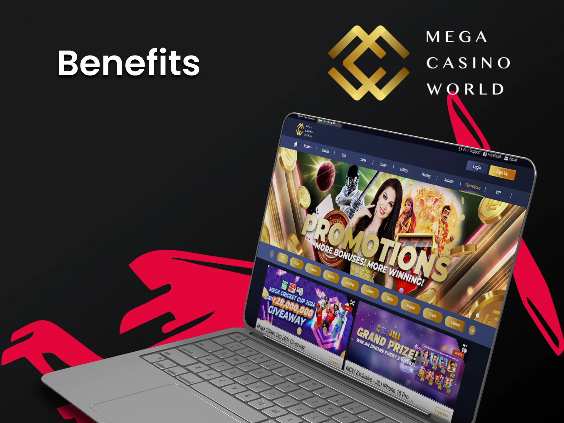 We will tell you the advantages of MCW casino for playing Aviator.