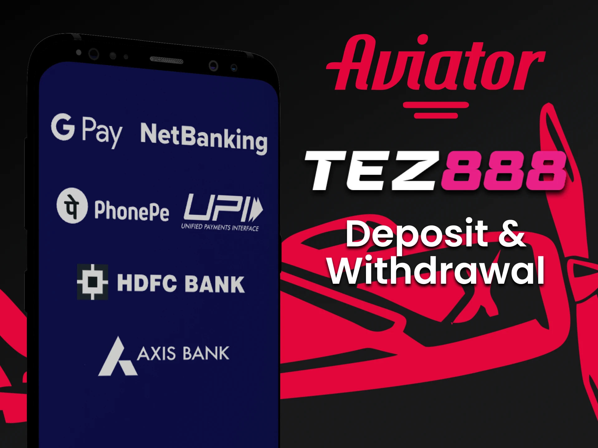 Learn how to transact using the Tez888 app to play Aviator.
