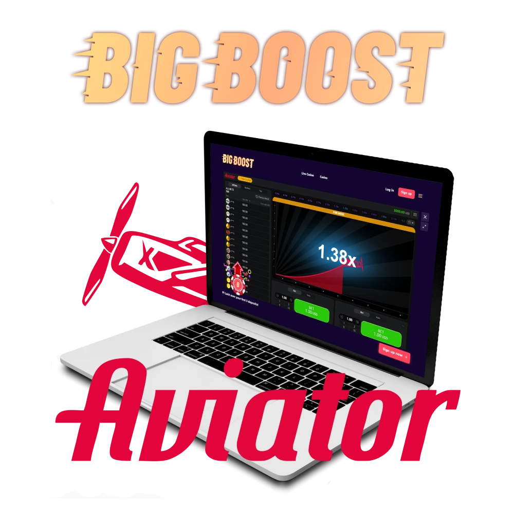 Big Boost site where you should play Aviator.