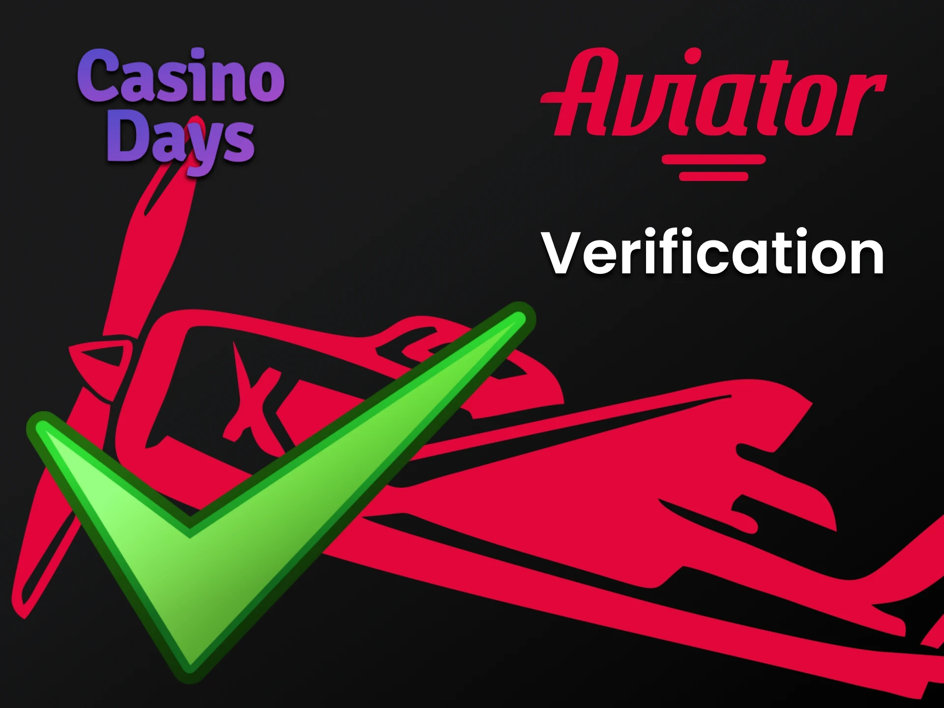 Fill out all the information for the Casino Days website to play Aviator.