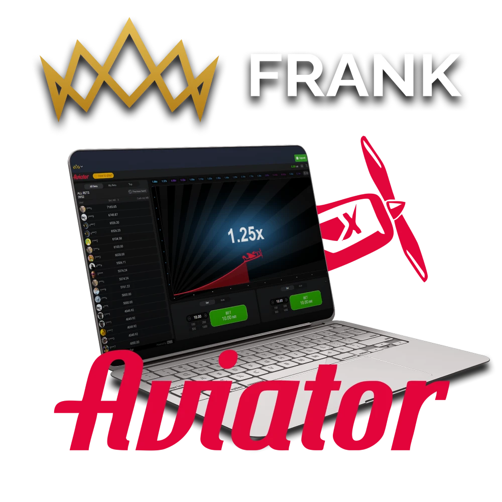 Frank Casino is the choice to make when playing Aviator.