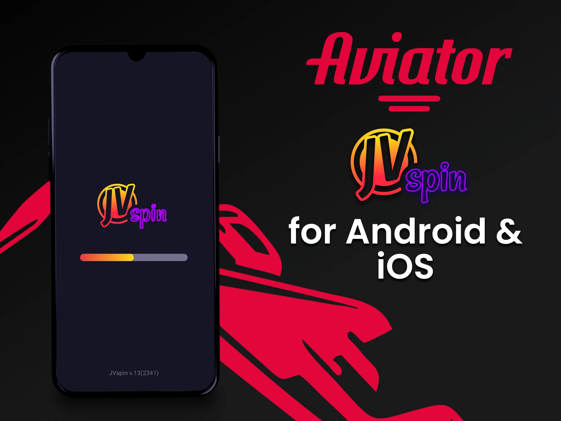Use the JV Spin app to play Aviator.