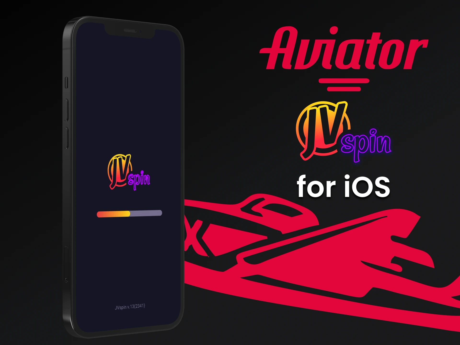 Play Aviator on the JV Slot iOS app.