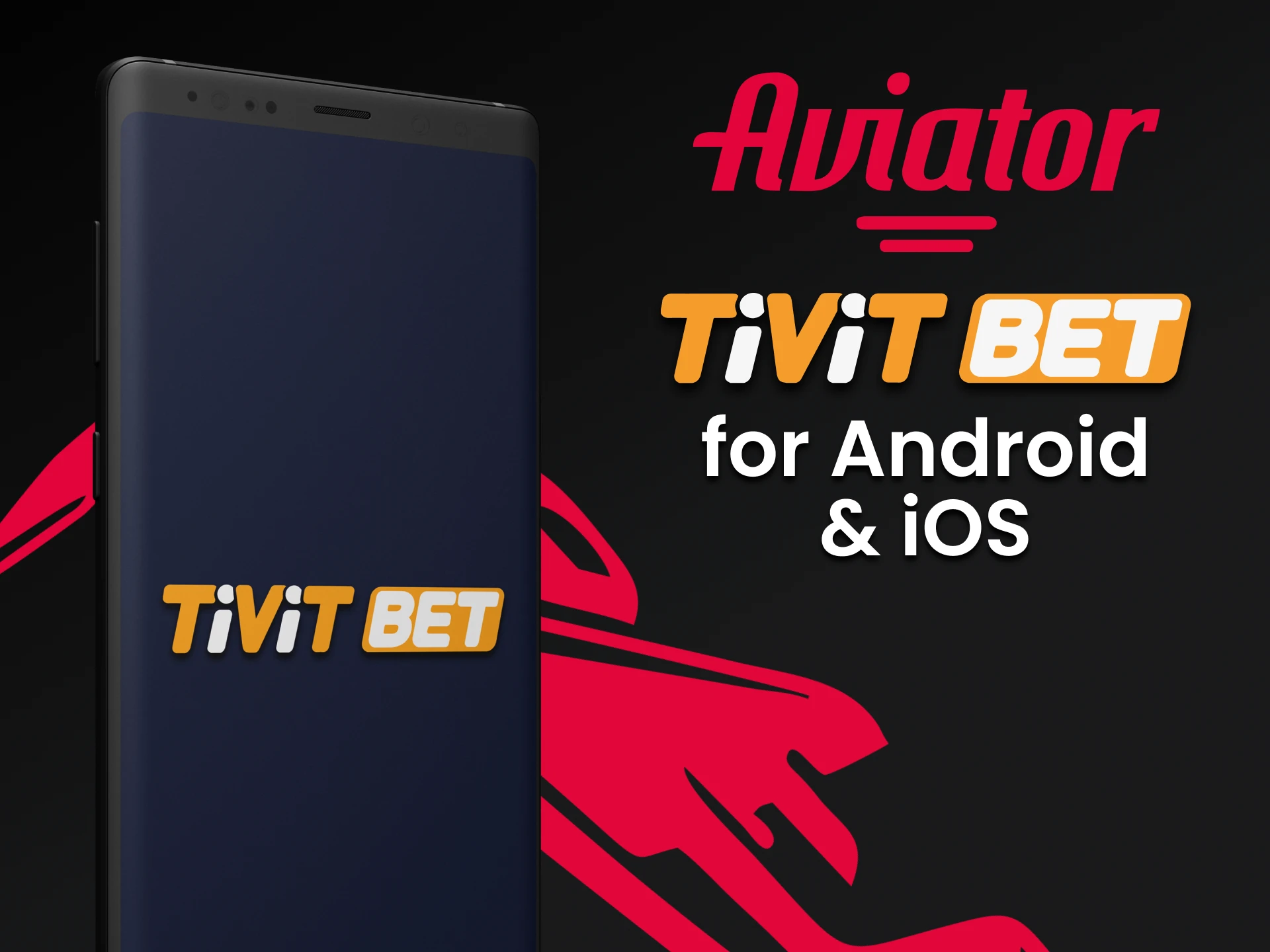 Use the Tivitbet app to play Aviator.