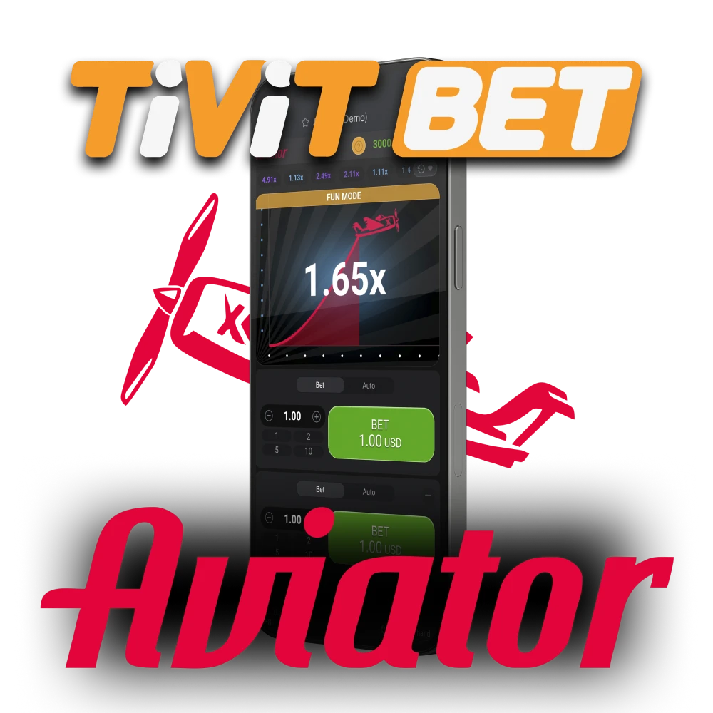 To play Aviator use the Tivitbet application.
