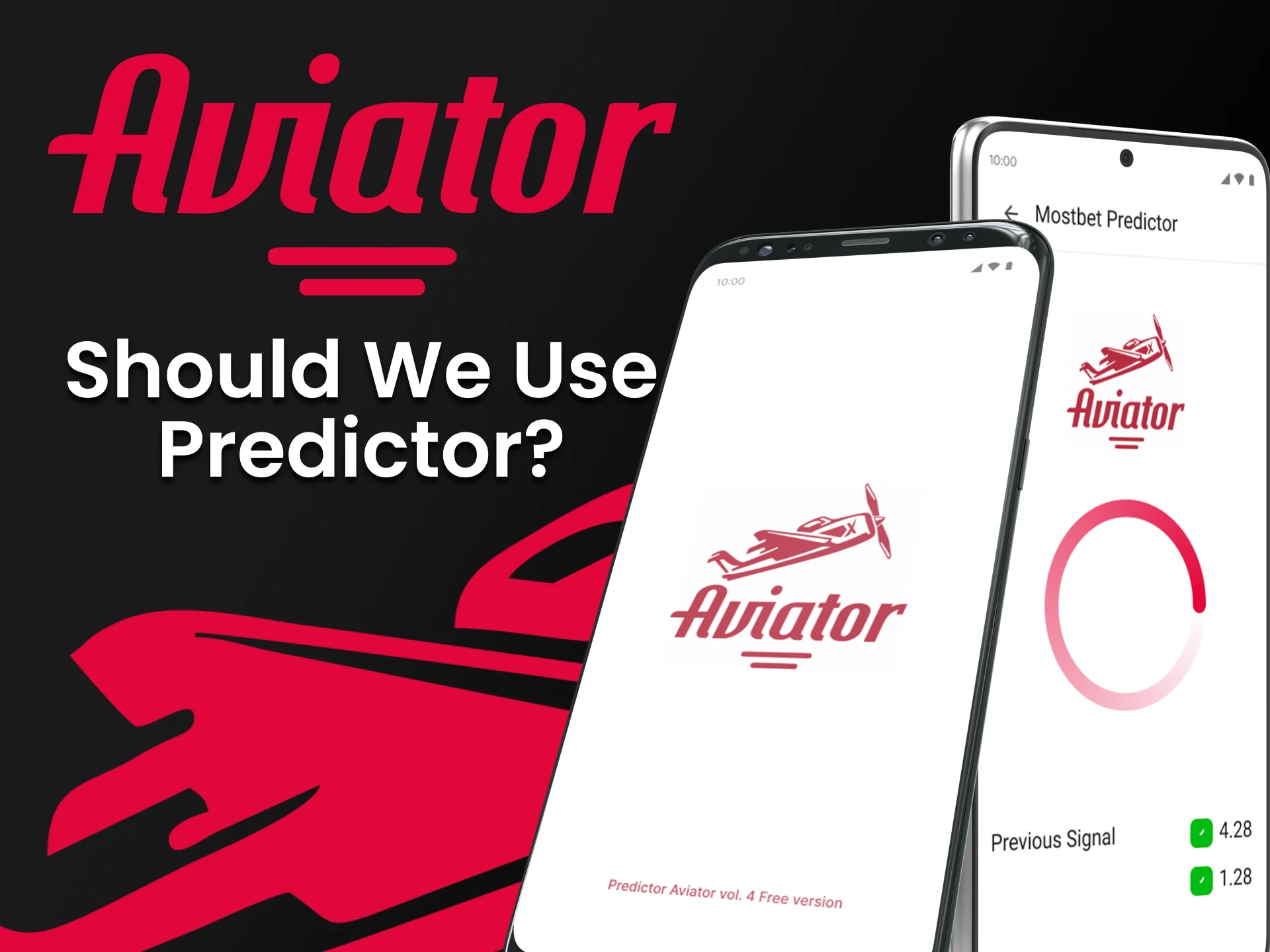 The choice is yours whether to use Predictor for the Aviator game.