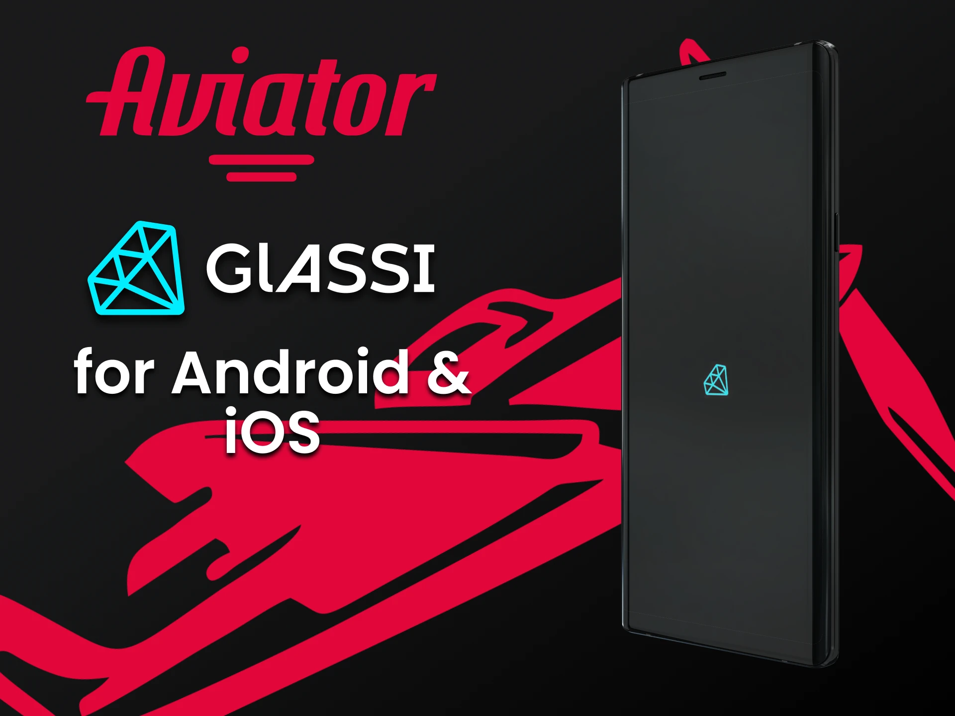 You can play Aviator through the Glassi Casino application.