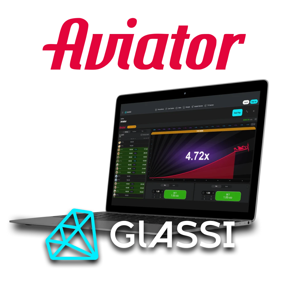 Glassi Casino is the choice to make when playing Aviator.
