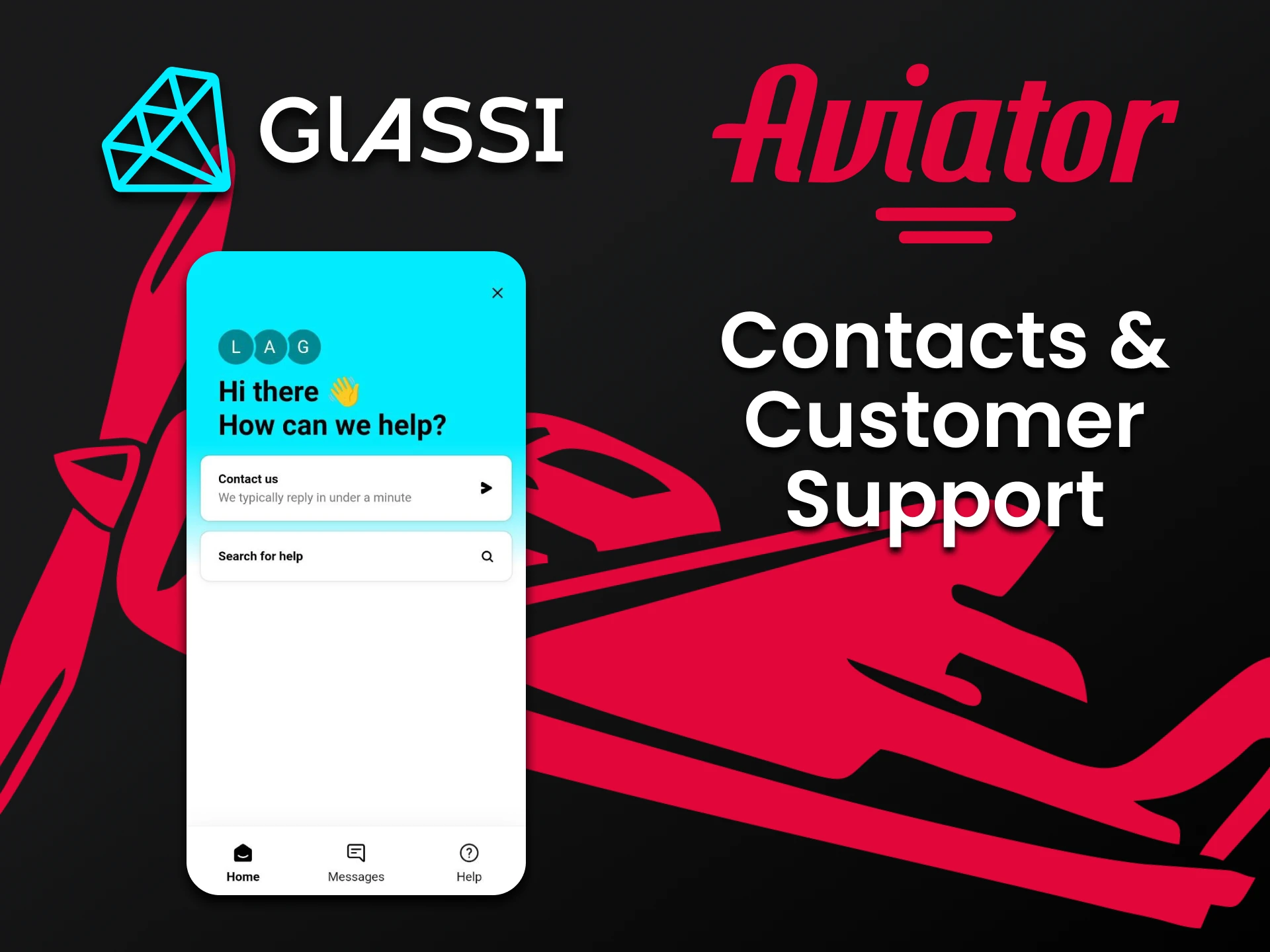 We will tell you about ways to contact the Glassi Casino team for Aviator.