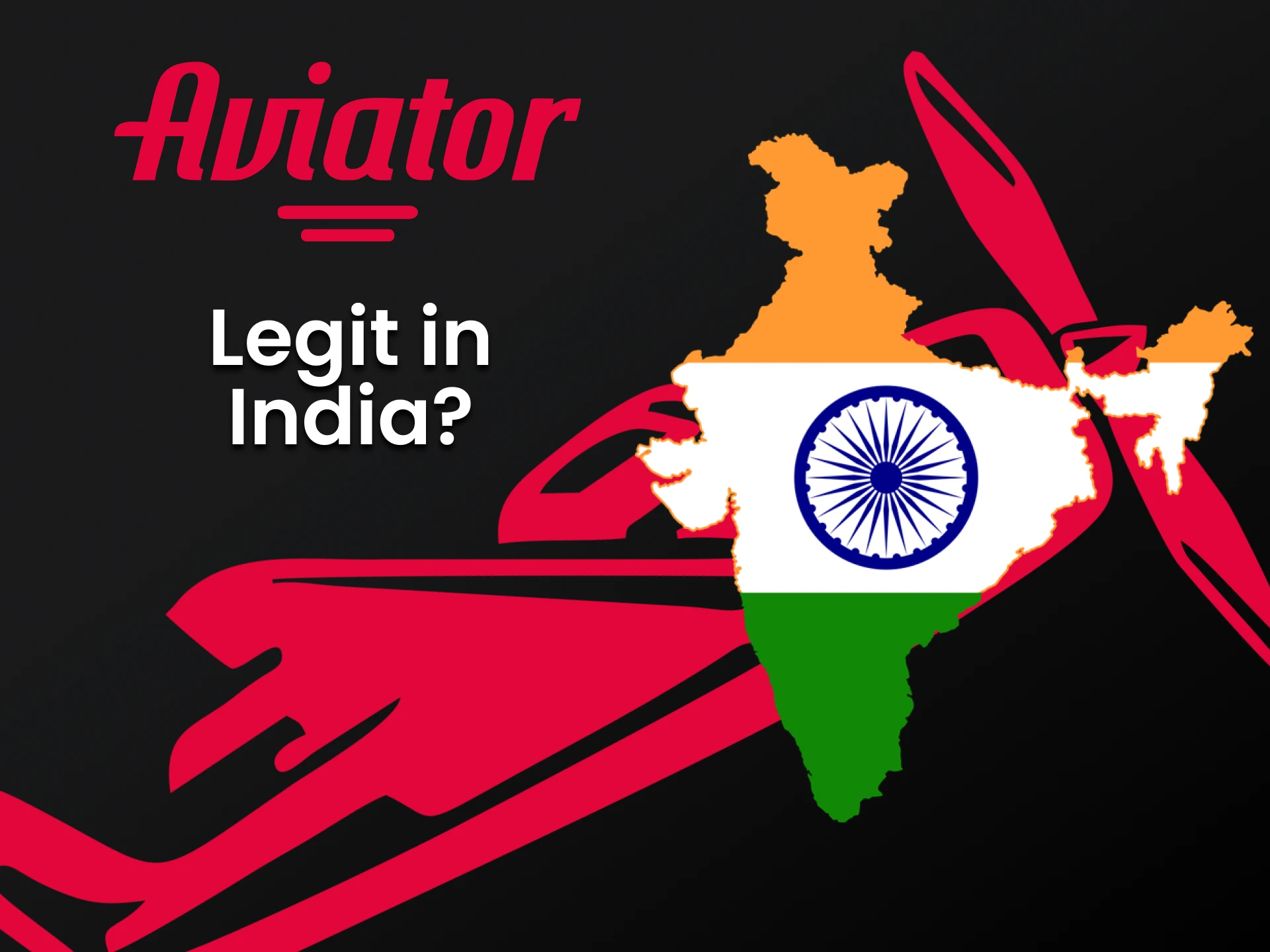 Aviator is legal for Indian players.