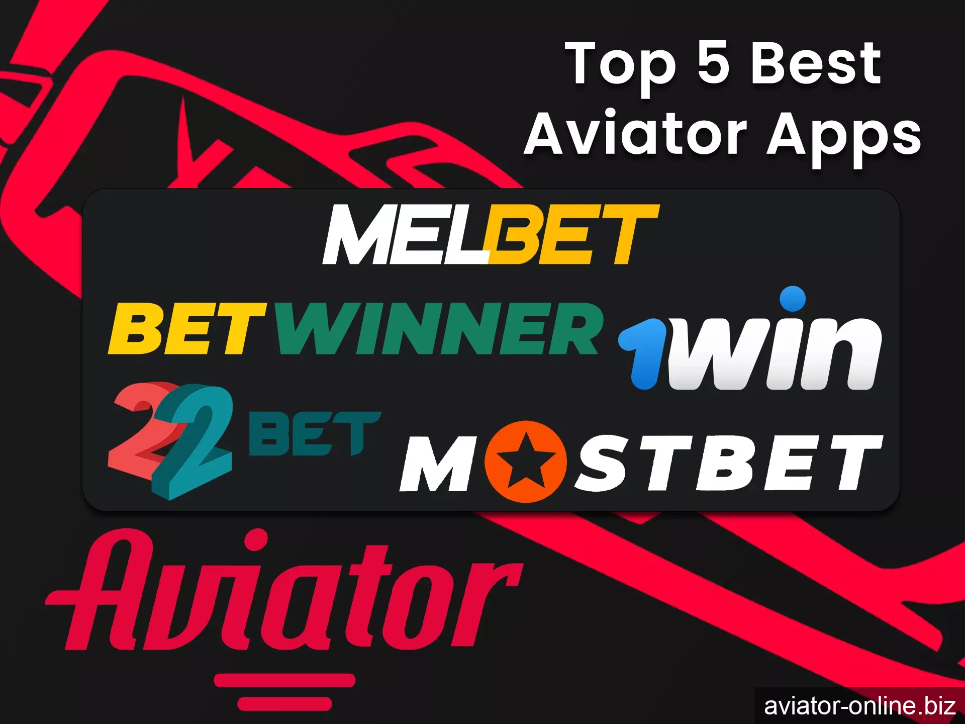 Learn about the best apps for playing Aviator.