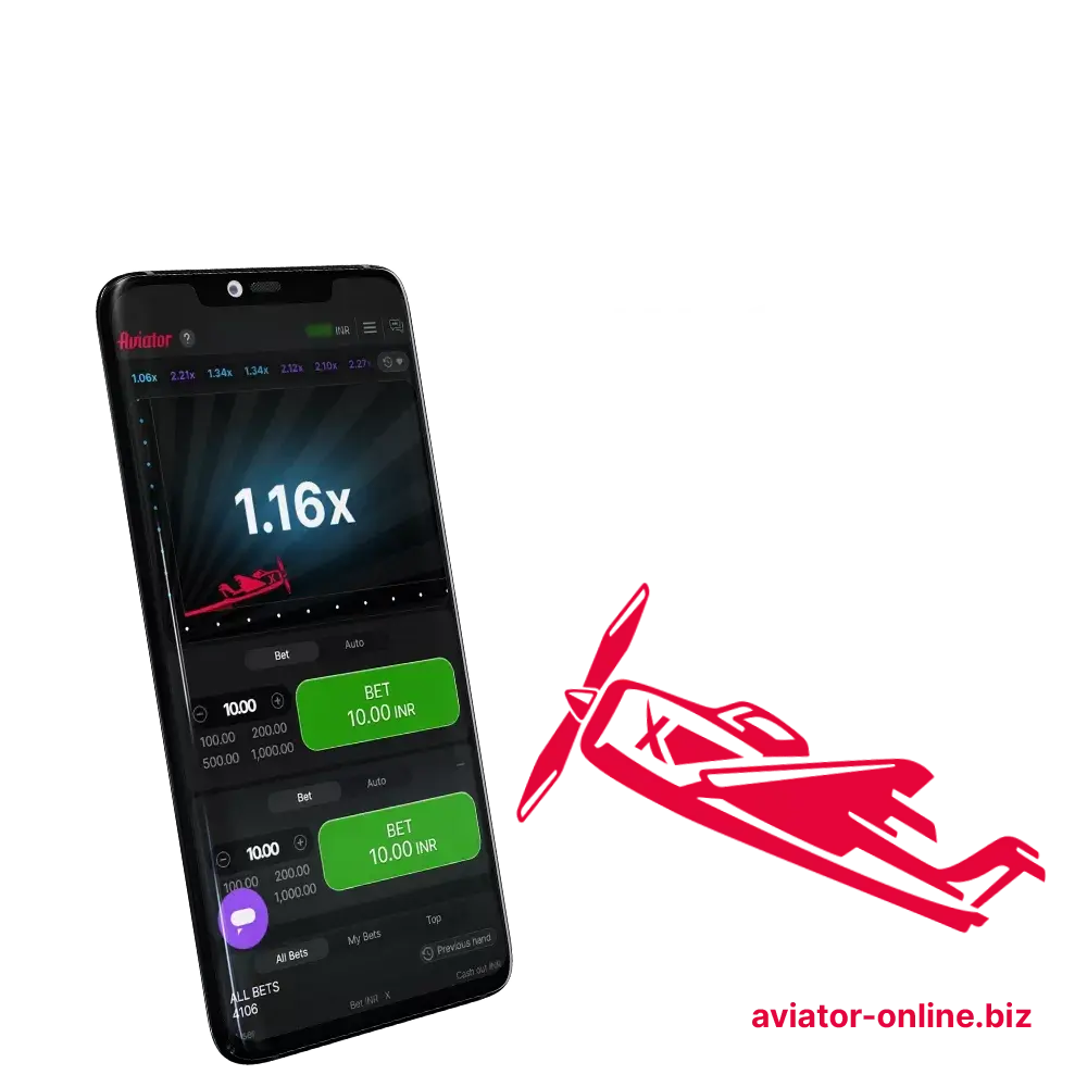 Download the 10CRIC mobile app and play Aviator.