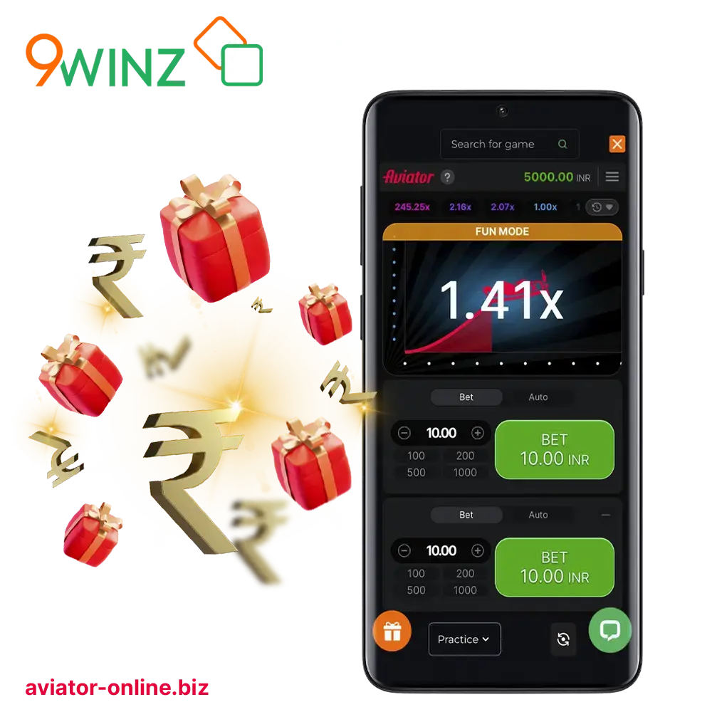Before playing Aviator, don't forget the bonus promo code from 9winz casino.