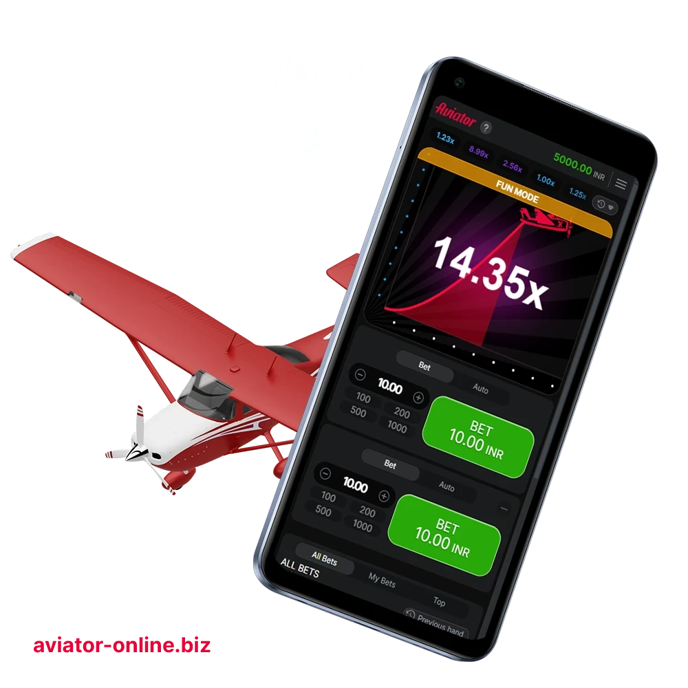 Choose whether you want to play Aviator by yourself or with the help of software.