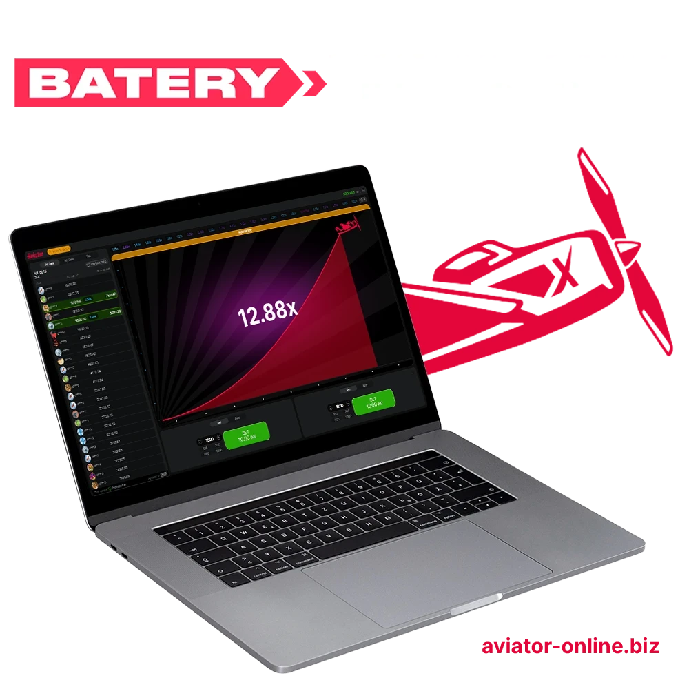 Batery provides the opportunity to play Aviator.