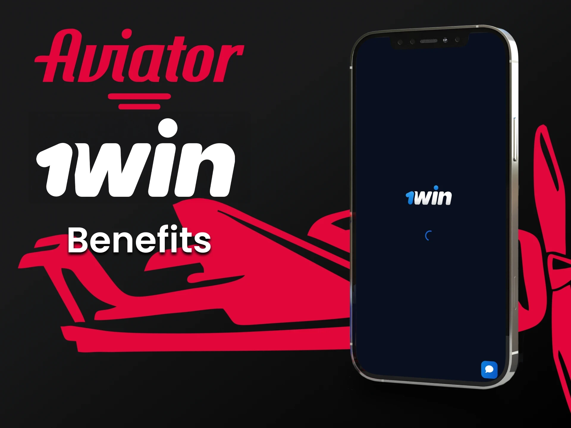 Choose to play Aviator 1win.
