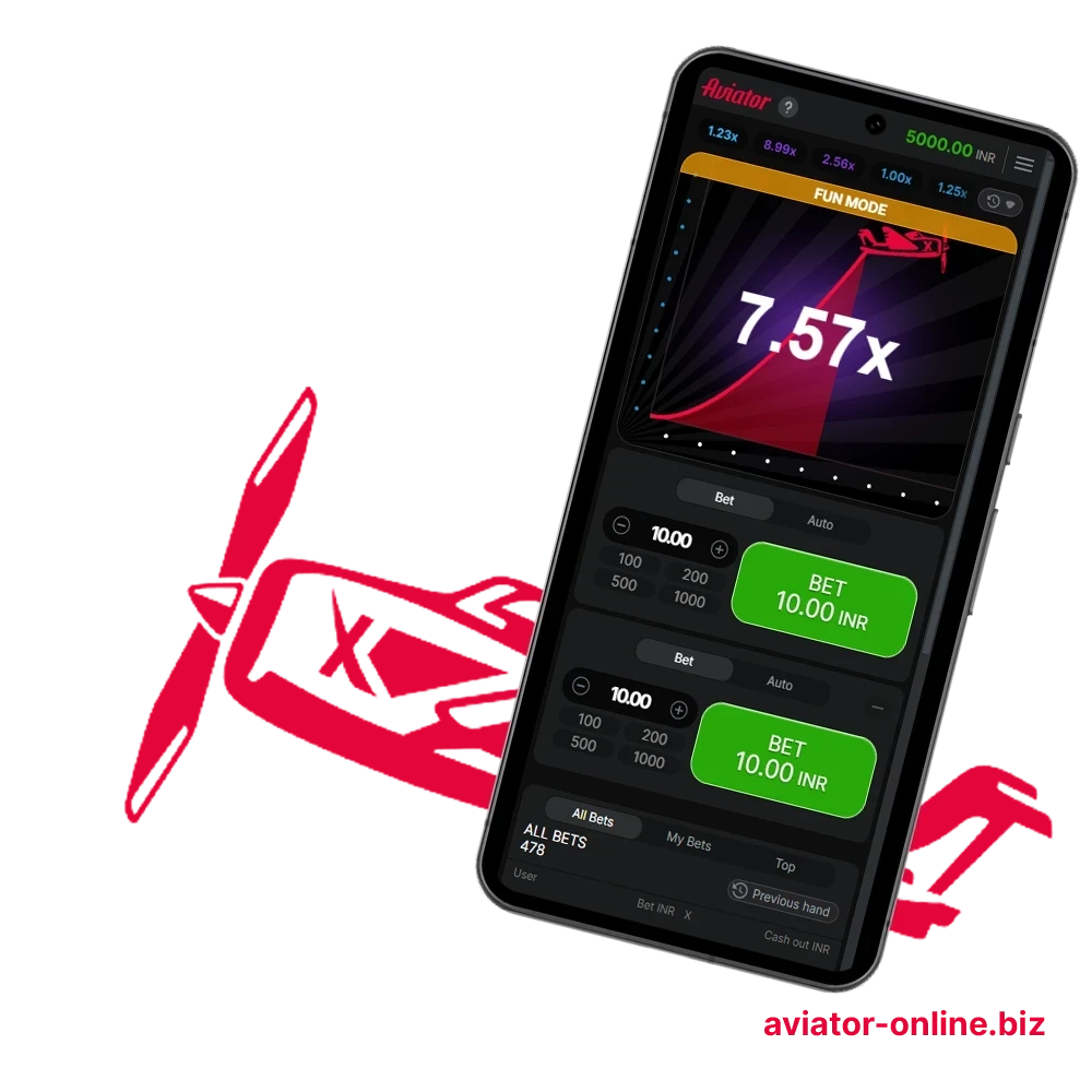 You can play Aviator with the 1win mobile app.