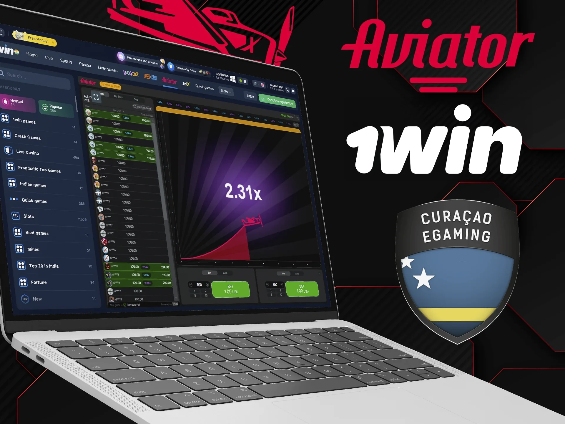 Play Aviator at 1Win and don't worry about your safety.