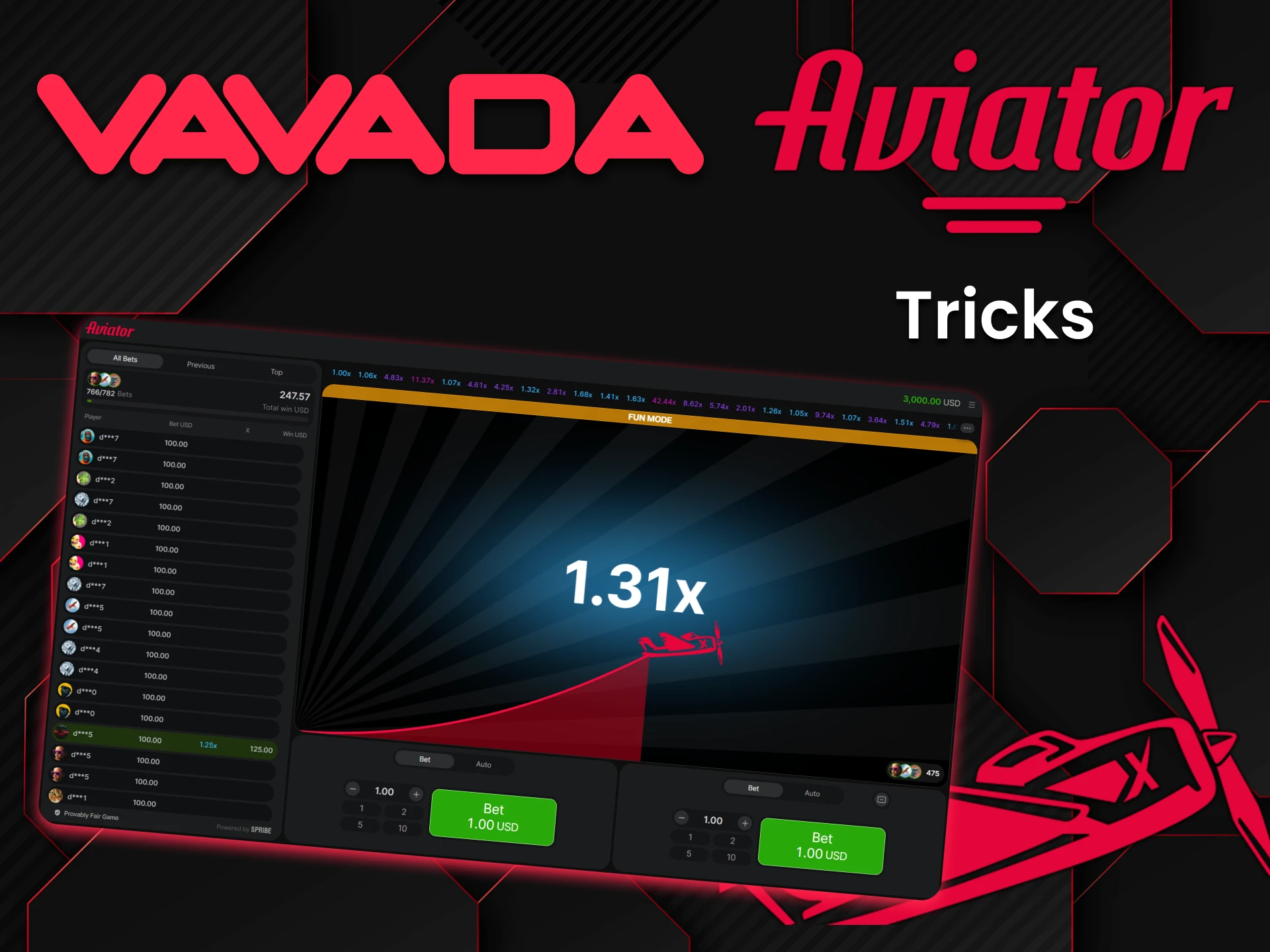 Learn winning tricks for victories in Aviator on Vavada.