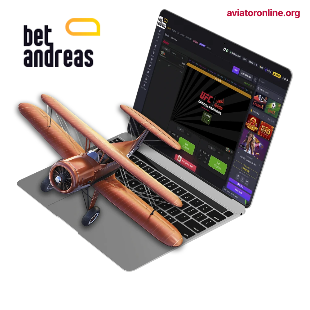 Try the most popular Aviator game on the Betandreas website.