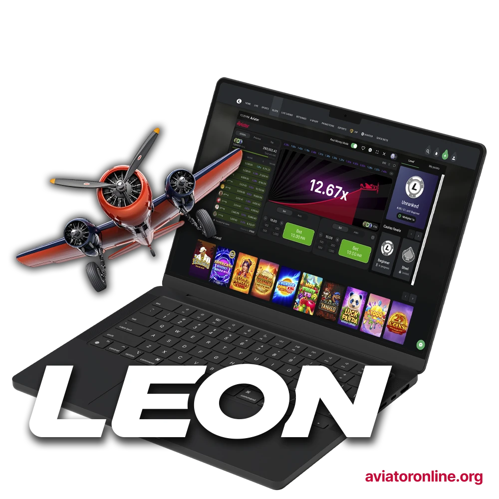 The Leon site has excellent security, which guarantees you a safe and secure game at Aviator.