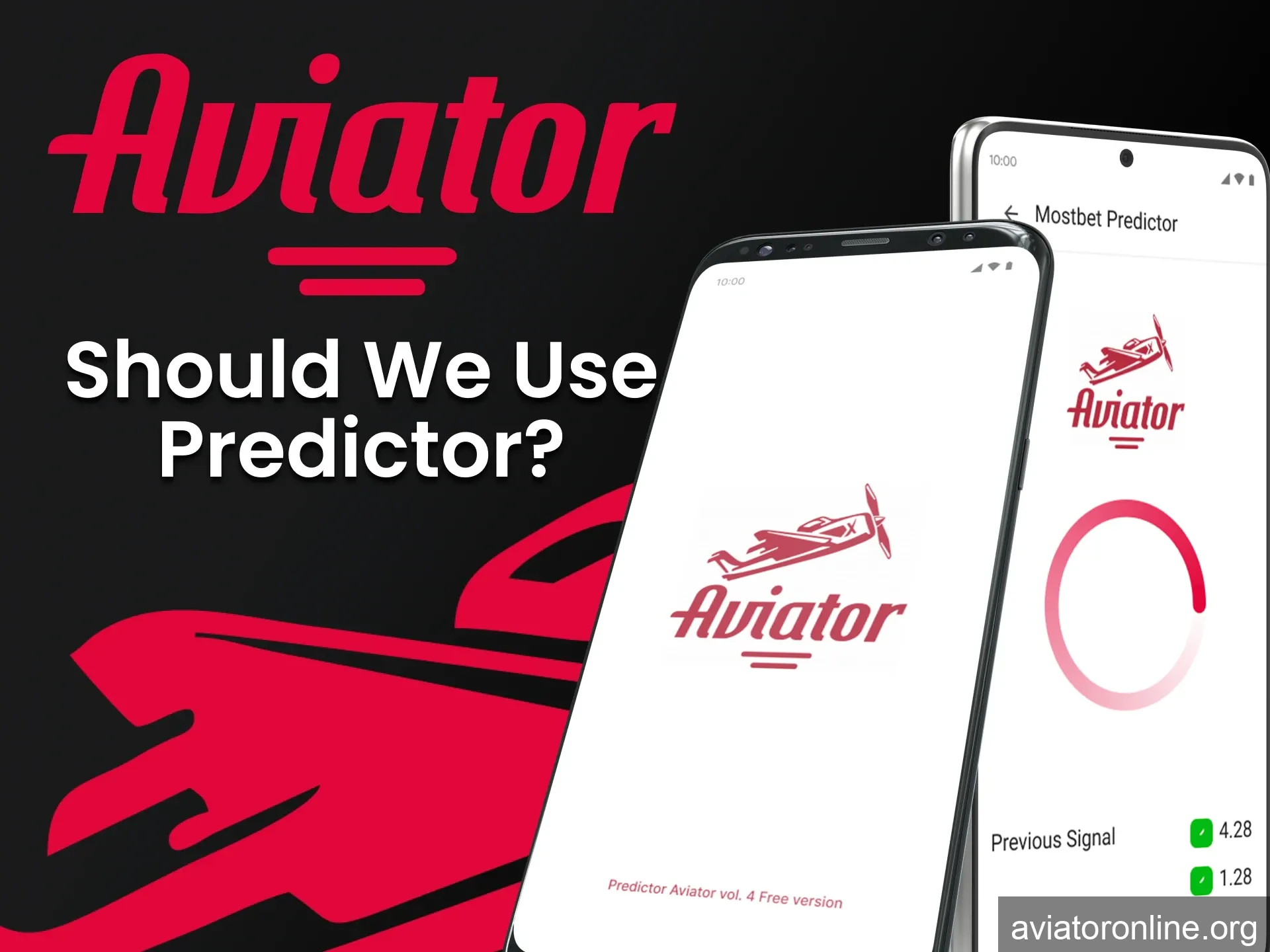 The choice is yours whether to use Predictor for the Aviator game.