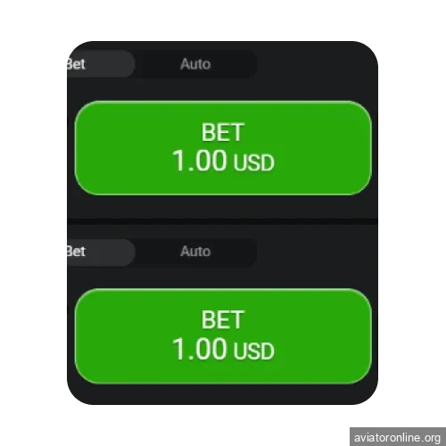 Betting buttons.